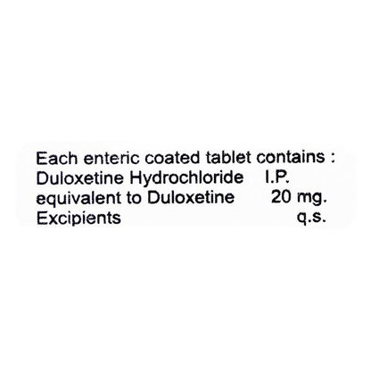 Dulodep 20mg Tablet 10'S