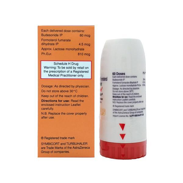Symbicort 80/4.5Mcg Turbuhaler 60Md