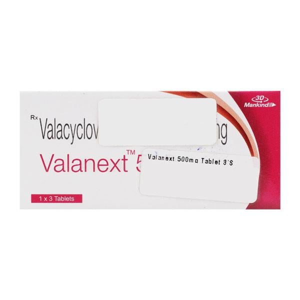 Valanext 500mg Tablet 3'S