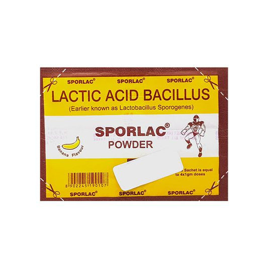 SPORLAC BANANA FLAVOUR Powder 1gm