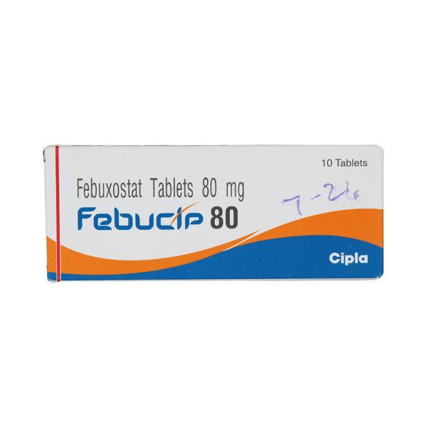 Febucip 80mg Tablet 10'S