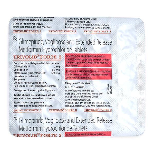 TRIVOLIB FORTE 2 Tablet 15's