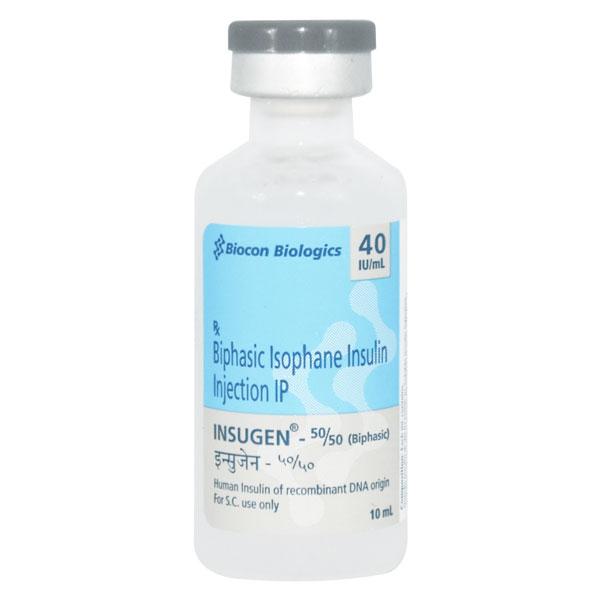 Insugen 50/50 40IU Injection 1X10ml