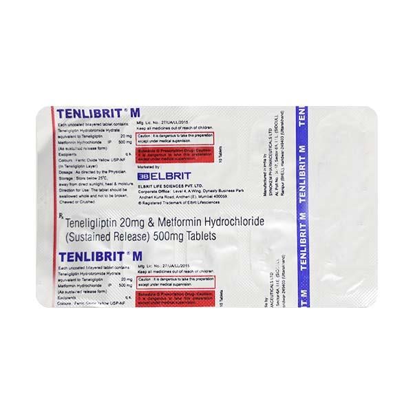 TENLIBRIT M Tablet 10's