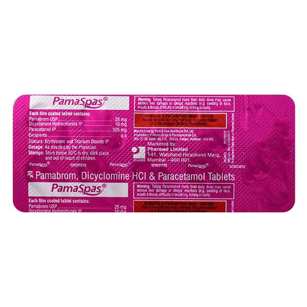 Pamaspas Tablet 10'S