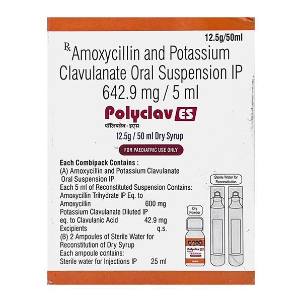 POLYCLAV ES Dry Syrup 50ml