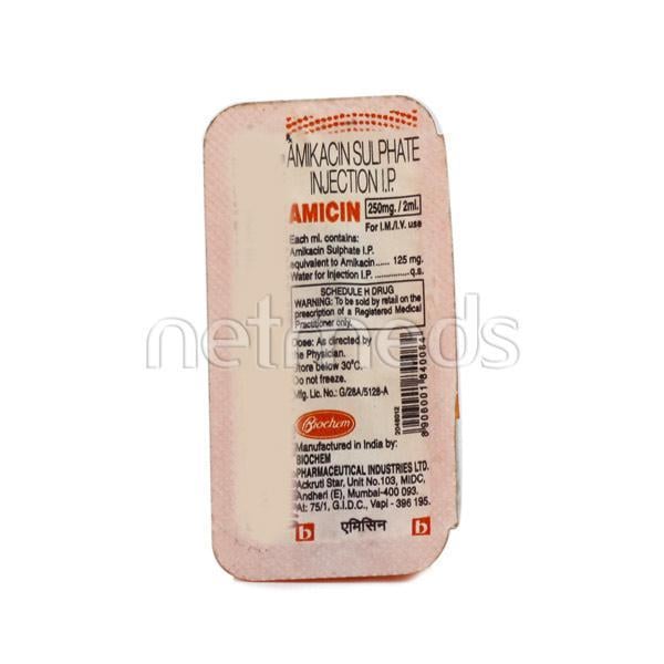 Amicin 250mg Injection 2ml