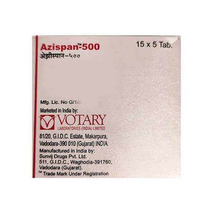 AZISPAN 500 Tablet 5's