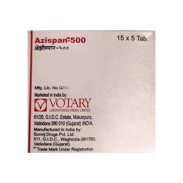 AZISPAN 500 Tablet 5's