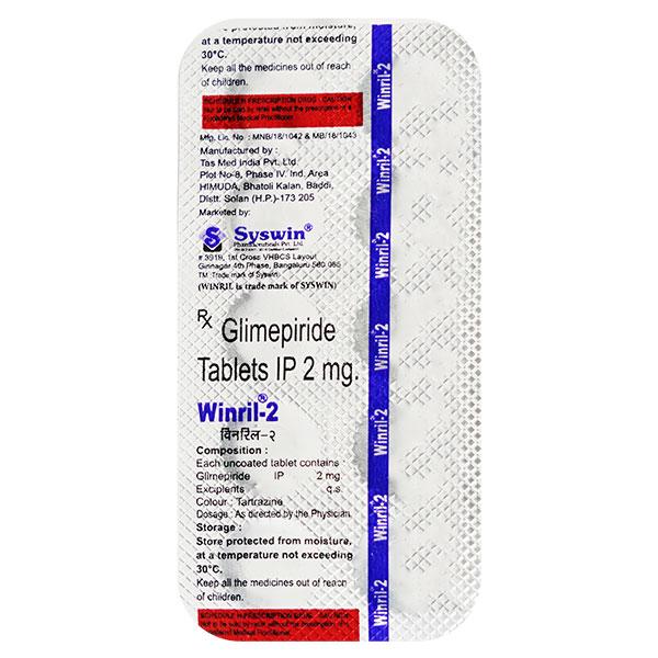 WINRIL 2 Tablet 10's