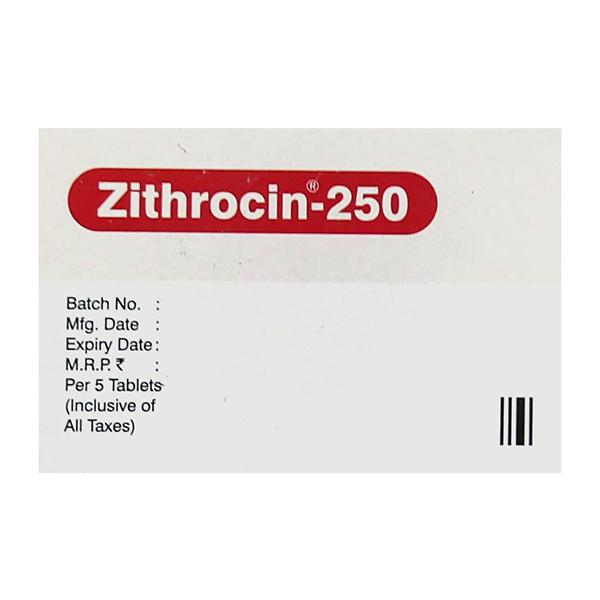 ZITHROCIN 250 Tablet 5's