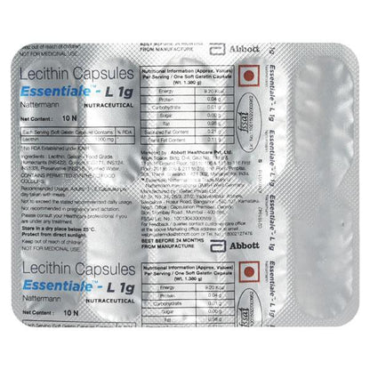 Essentiale L 1gm Capsule 10'S