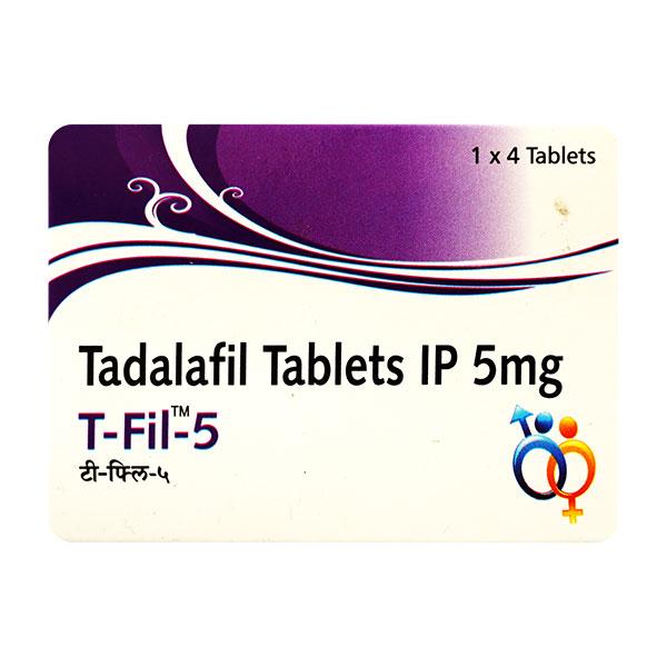 T Fil 5mg Tablet 4'S