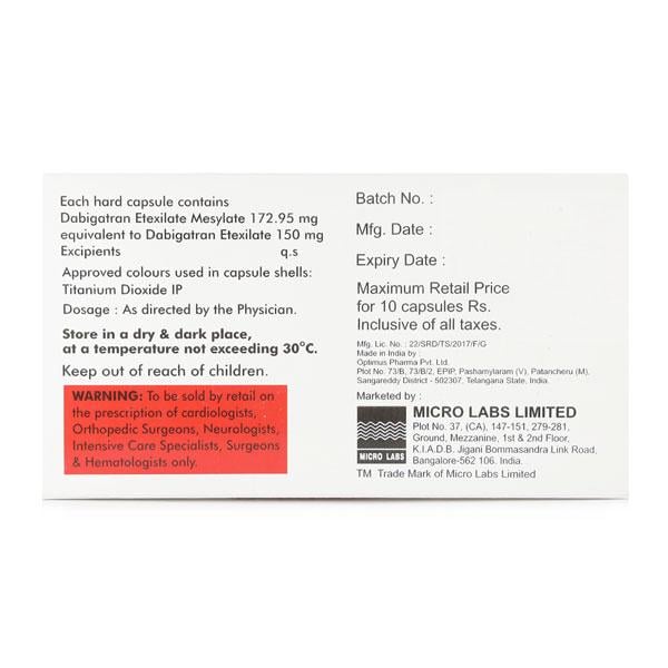 Dabilong 150mg Capsule 10'S