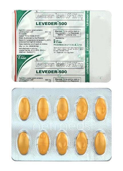 Leveder 500mg Tablet 10'S