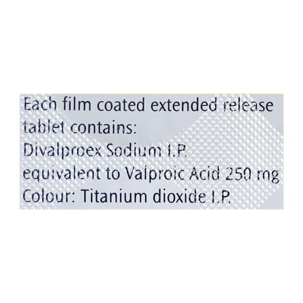 Depakote XR 250mg Tablet 15'S