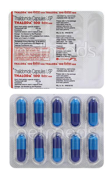 Thaloda 100mg Capsule 10'S