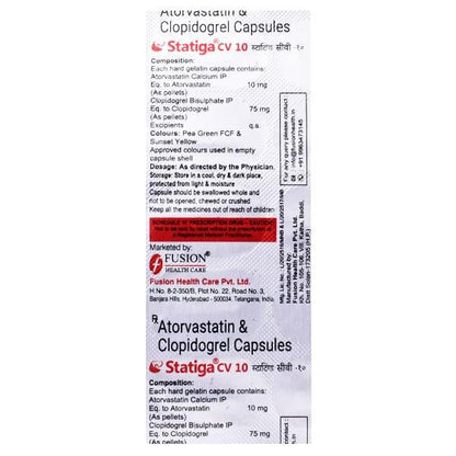 STATIGA CV 10 Capsule 10's