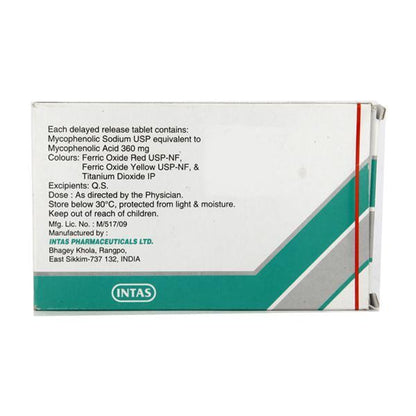 Mycofit S 360mg Tablet 10'S
