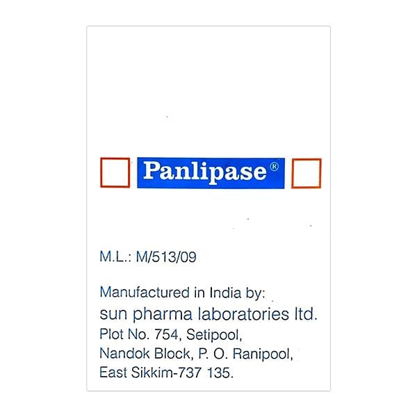 Panlipase Capsule 10'S