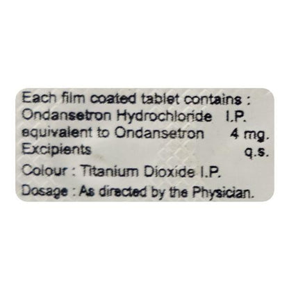 Ondedom 4mg Tablet 10'S