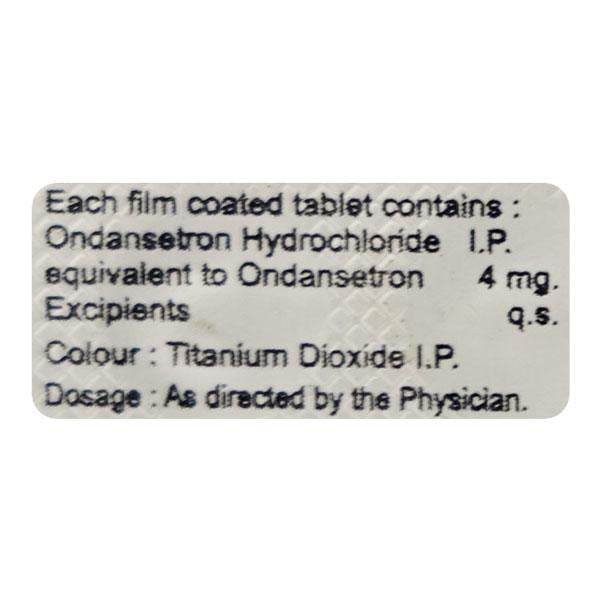 Ondedom 4mg Tablet 10'S