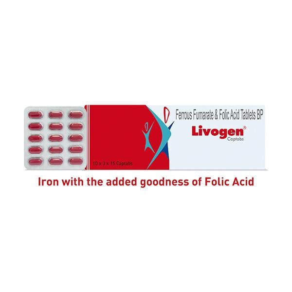 Livogen Captab Tablet 15'S