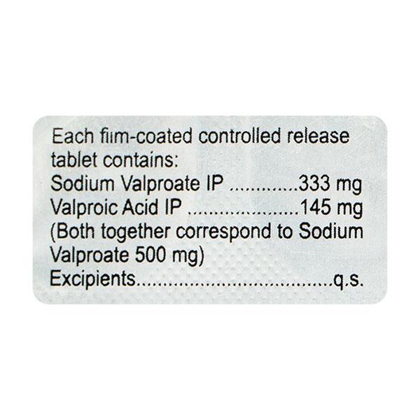 Valpex CR 500mg Tablet 10'S