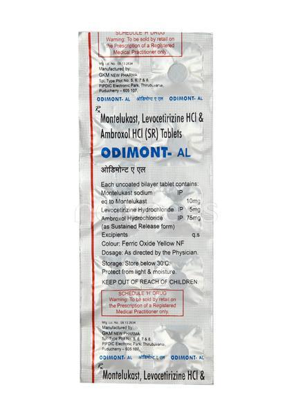 Odimont AL Tablet 10'S