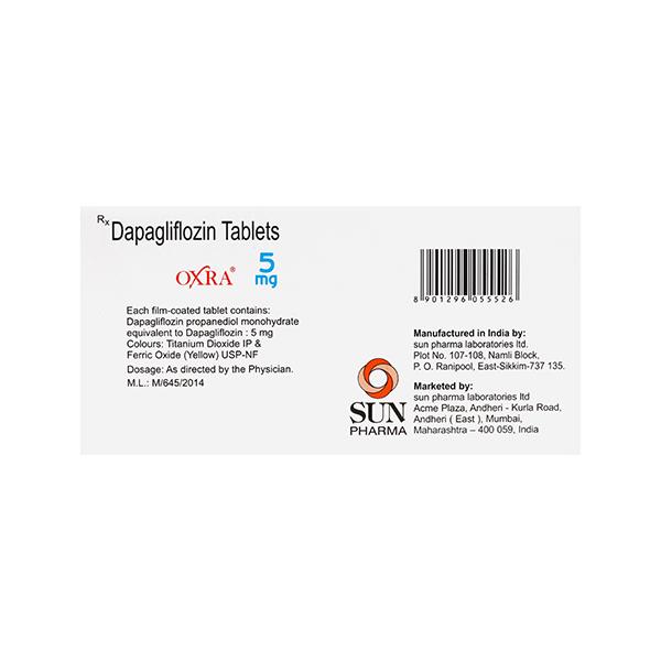 Oxra 5mg Tablet 14'S