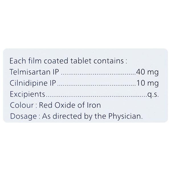 TELMIMAC CL 40mg Tablet 10's