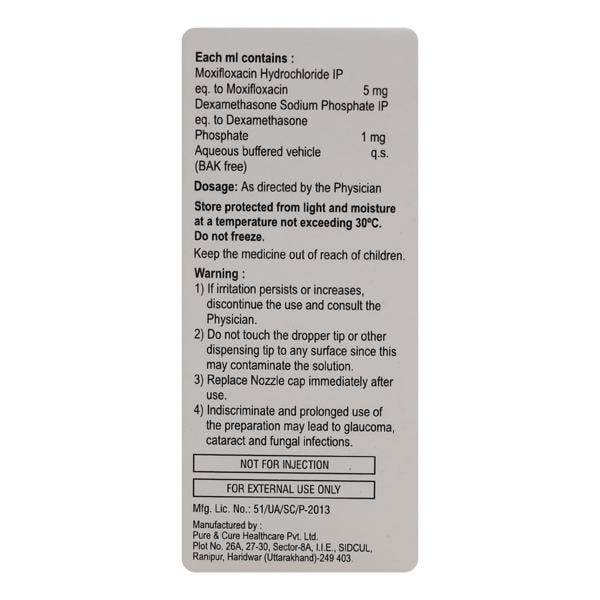 Moxoft D Eye Drops 5ml