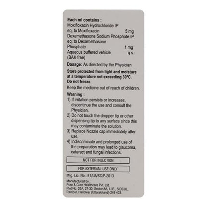 Moxoft D Eye Drops 5ml