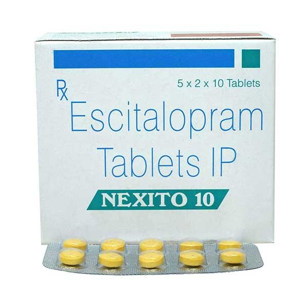 Nexito 10mg Tablet 10'S