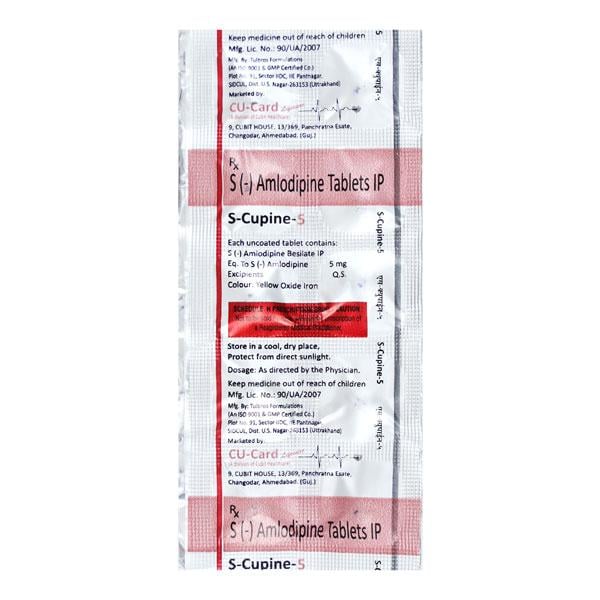 S CUPINE 5 Tablet 10's