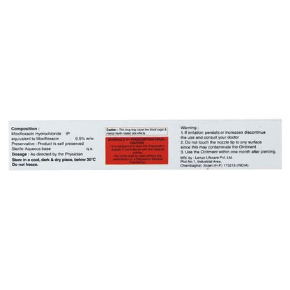 MOXIZEST Eye Ointment 5gm