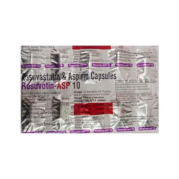 ROSUVOTIN ASP 10 Capsule 10's