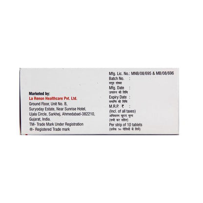 Roslaren 20mg Tablet 10'S