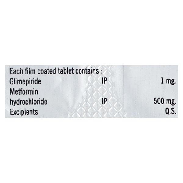 METOSSIL M 1 Tablet 10's