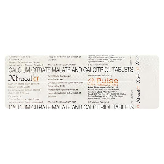 Xtracal Ct Tablet 15's