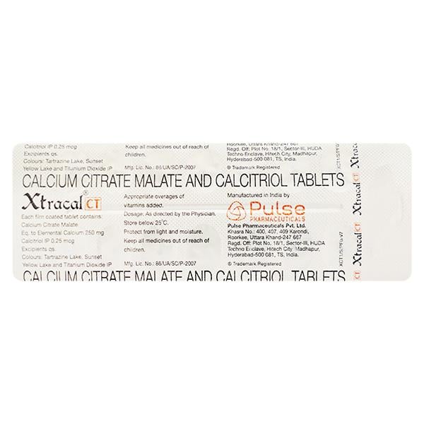 Xtracal Ct Tablet 15's