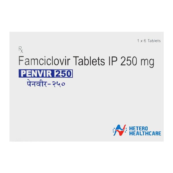 Penvir 250mg Tablet 6'S
