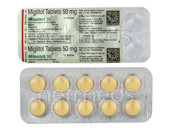 Misobit 50mg Tablet 10'S