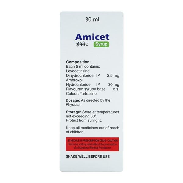 Amicet Syrup 30ml