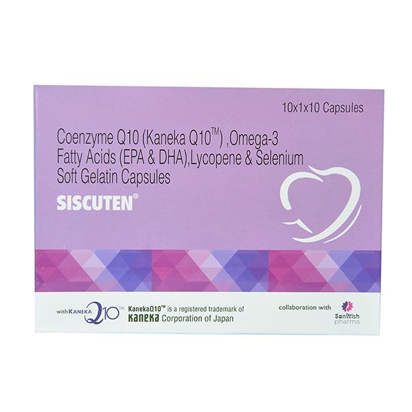 SISCUTEN Soft Gelatin Capsule 10's