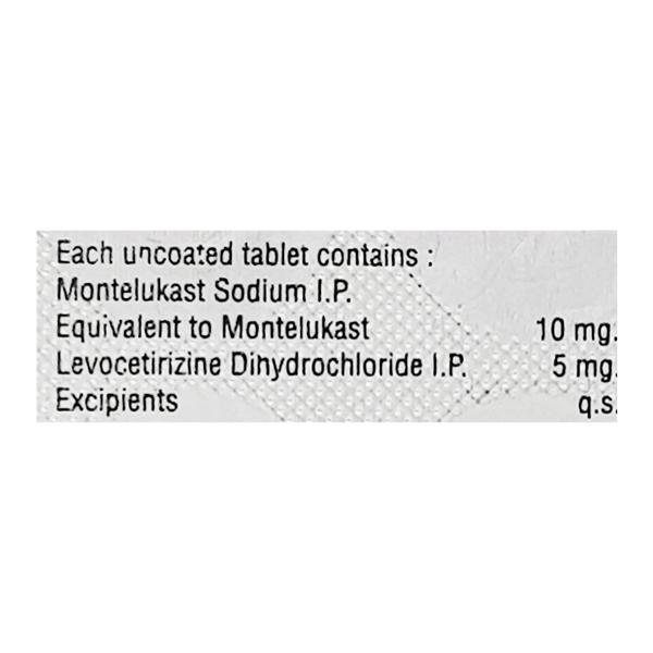 Safecet M 10/5mg Tablet 10'S - Global Surgicals