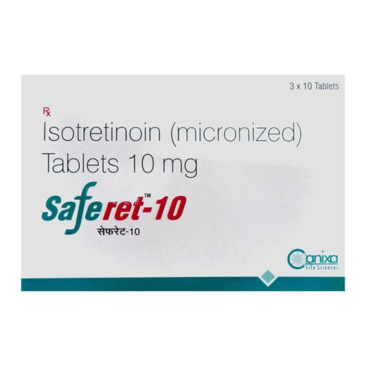 SAFERET 10 Tablet 10's - Global Surgicals