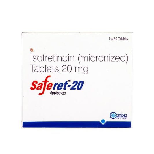 Saferet 20mg Tablet 30'S - Global Surgicals