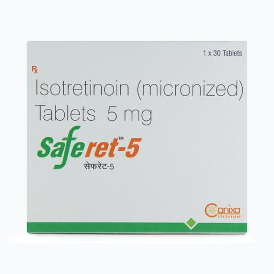 Saferet 5mg Tablet 30'S - Global Surgicals