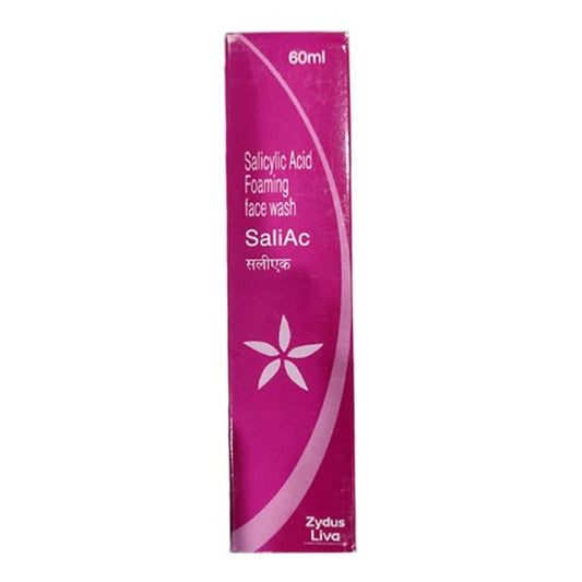 Saliac Face Wash Foam 60ml - Global Surgicals
